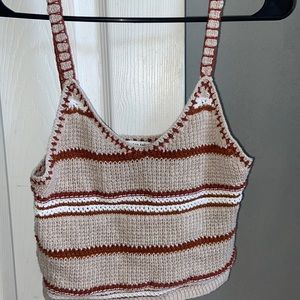 American Eagle Cropped Knitted